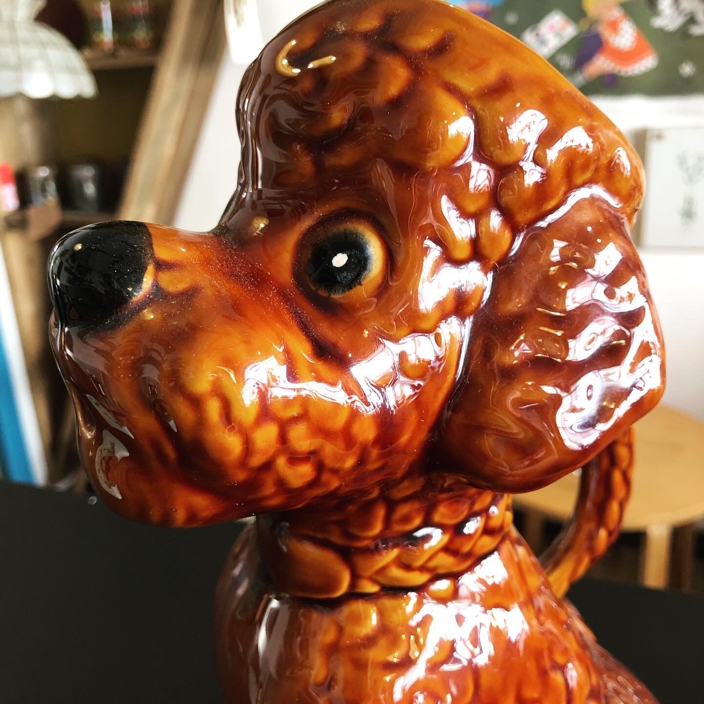 Pitcher in poodle slurry