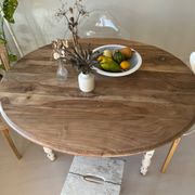 Antique drop-leaf table