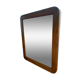 Miroir en pin vintage