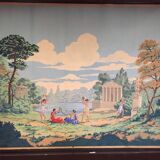 Panoramique peint à la main par l'artiste Régnié