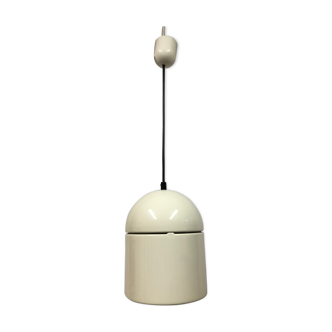 Vintage metal chandelier from the 70s