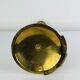 Sculptural brass candle holder, vintage