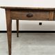 Old farmhouse table (50s) with 3 drawers