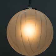 Suspension Art Déco XXL, années 1930