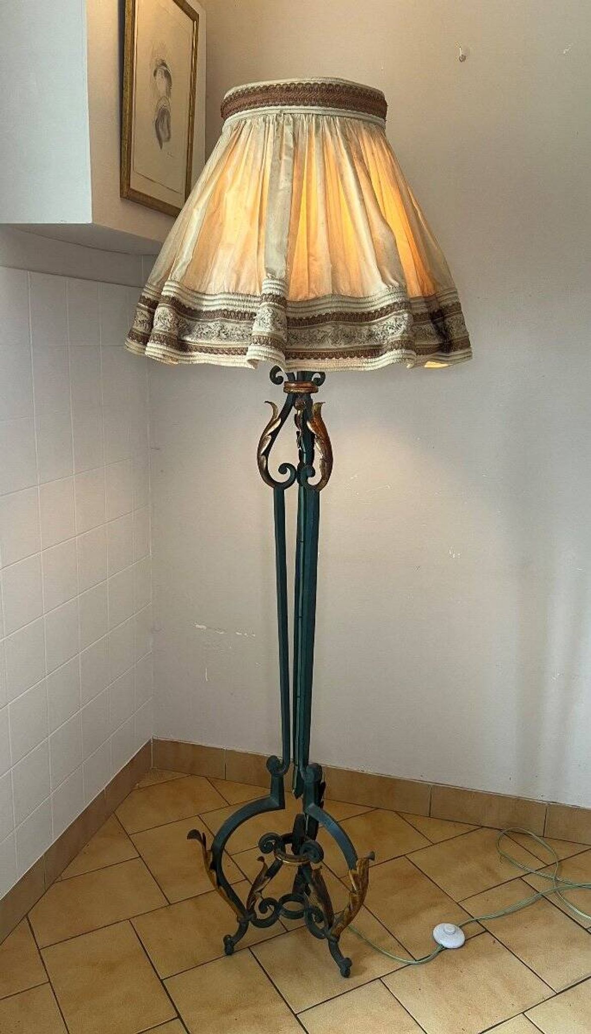 Art Deco floor lamp