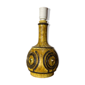 Lampe de table helleroe unique - artiste de poterie danois - fait à la main au danemark - lumière en céramique vintage
