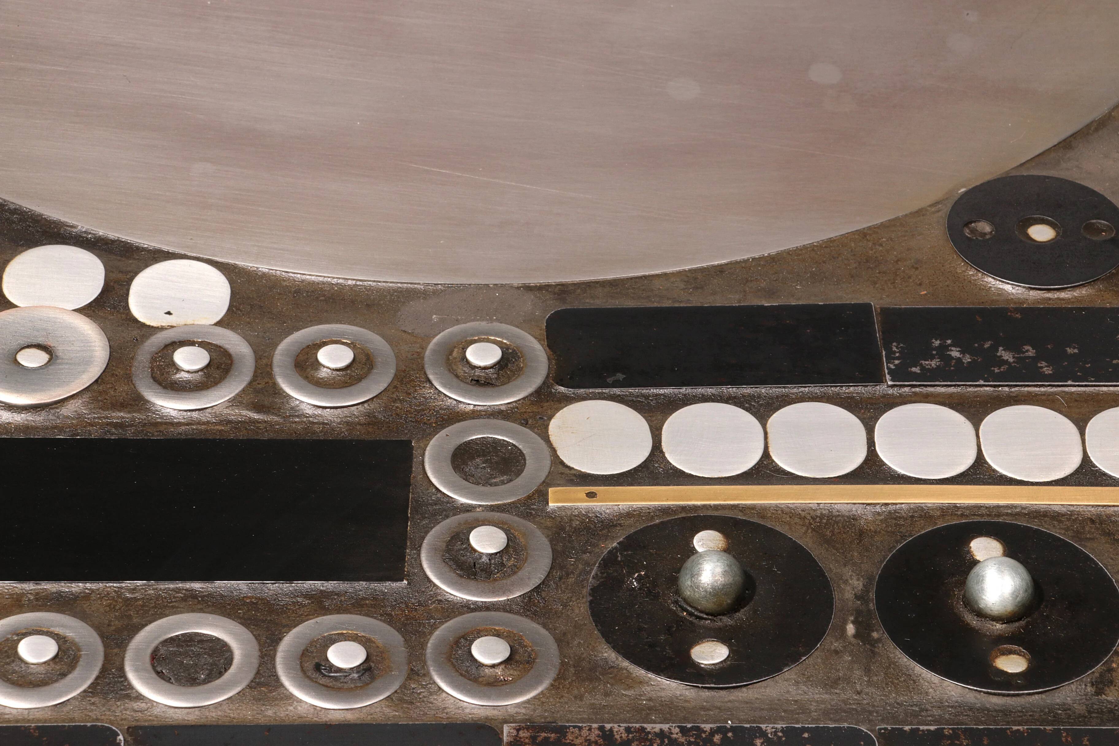 Brutalist coffee table by Raf Verjans