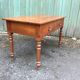 Louis Philippe style farmhouse table in solid cherrywood