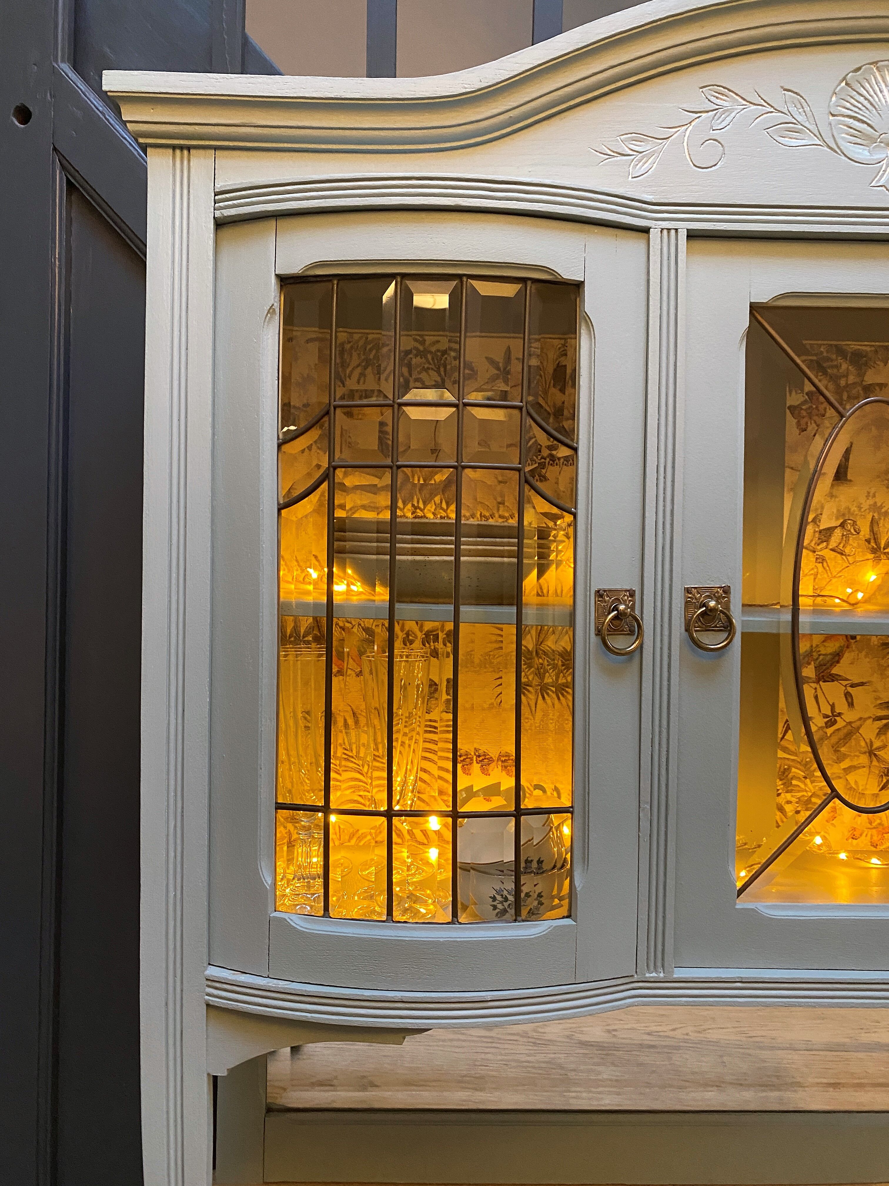 Two-body buffet cupboard