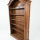 Gendarme hat library in solid oak, mid-20th century.