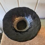 Ancien vase en terre cuite emaillée