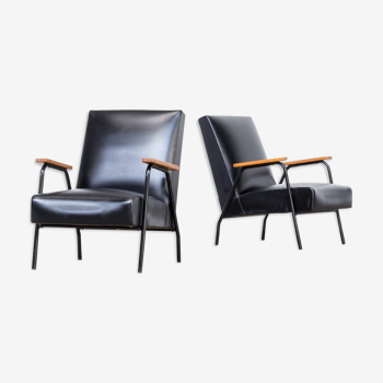 Rio armchairs by Pierre Guariche for Meurop 1960