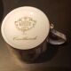 Porcelain cup and cup, royal manufacture of Limoges