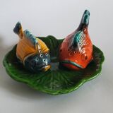 Salt and pepper shaker set with fish design from the 1970s.