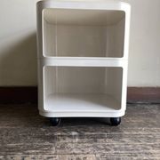 Componibili Caisson 4970 Castelli for Kartell 1969 white Space Aage 1969