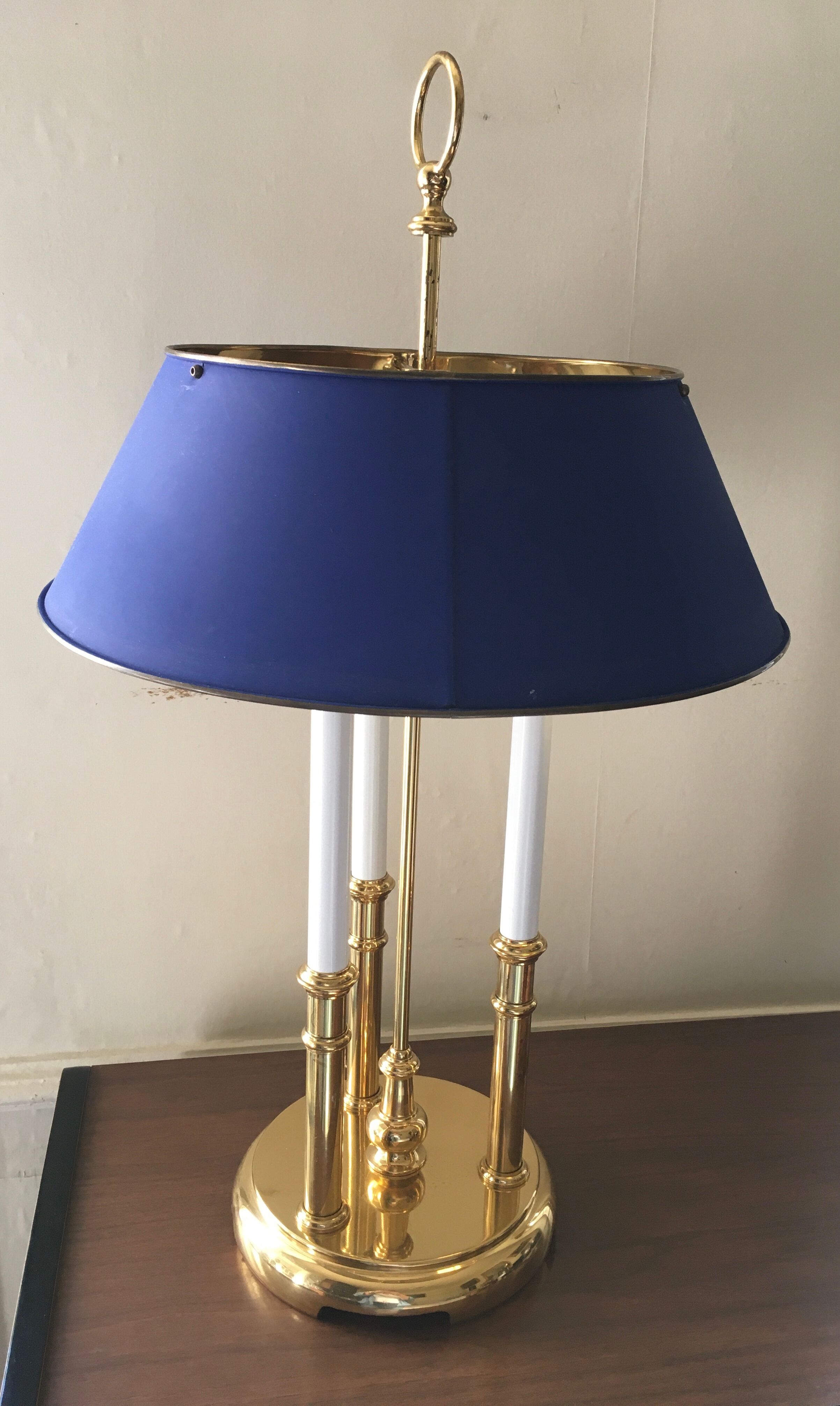 Golden bronze hot water lamp