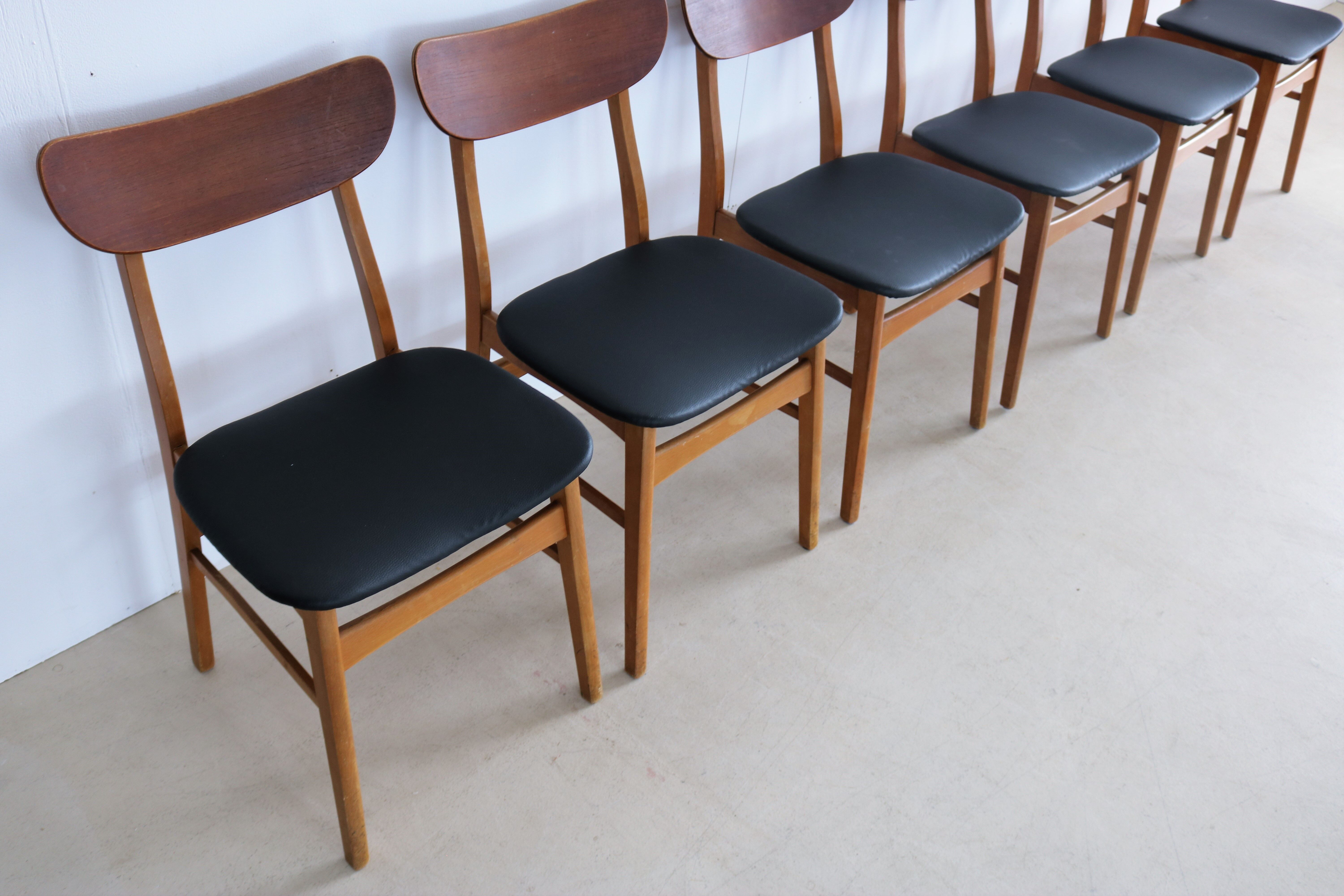 Vintage dining room chairs