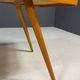 Coffee table, mid-century, opaxite glass top, Interiér Praha, 1960s