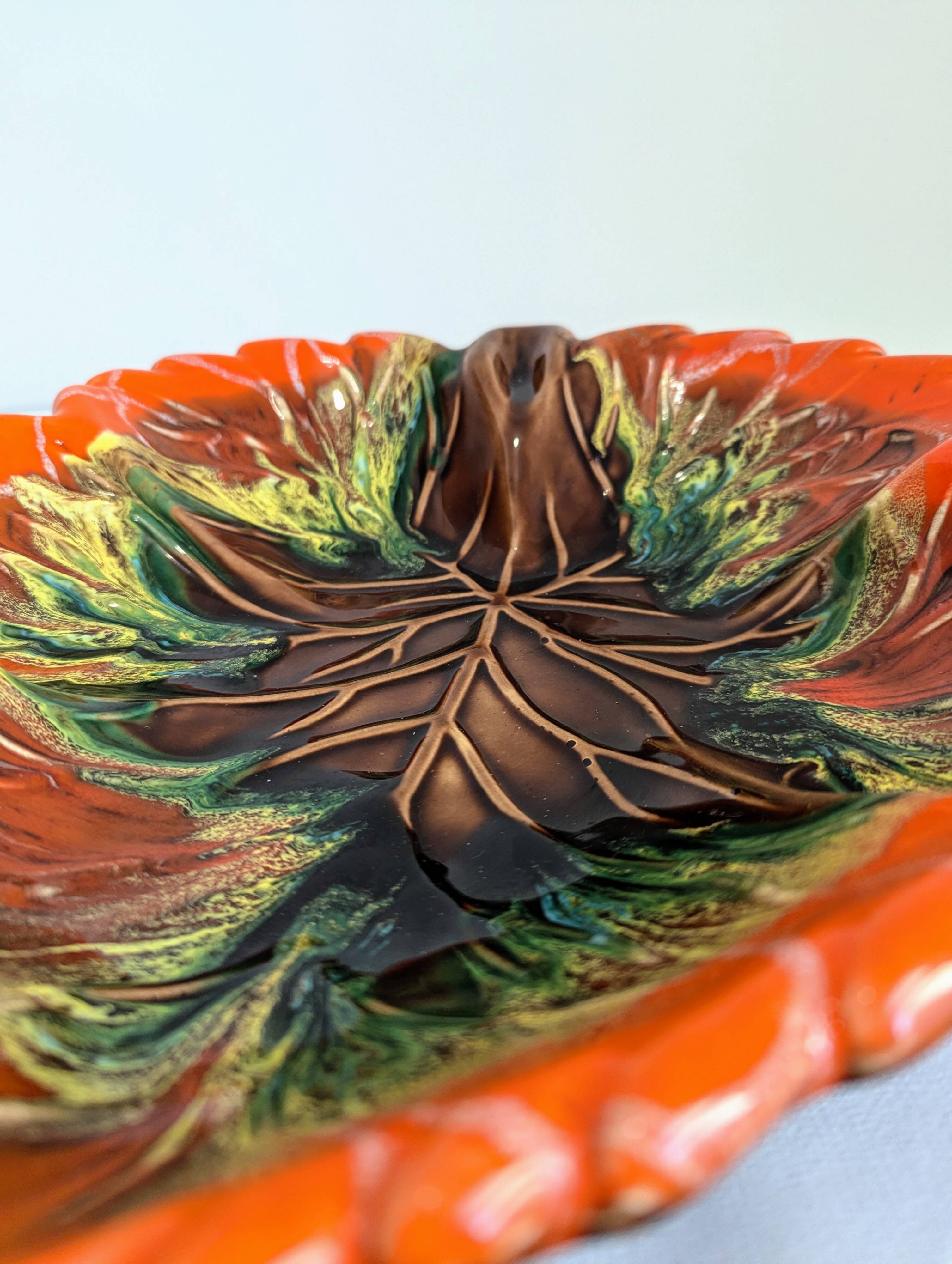 Vintage Vallauris fruit bowl