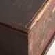 Antique painted chest with floral details (1870s) #32