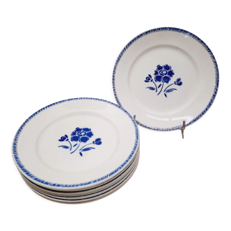 8 flat plates Badonviller