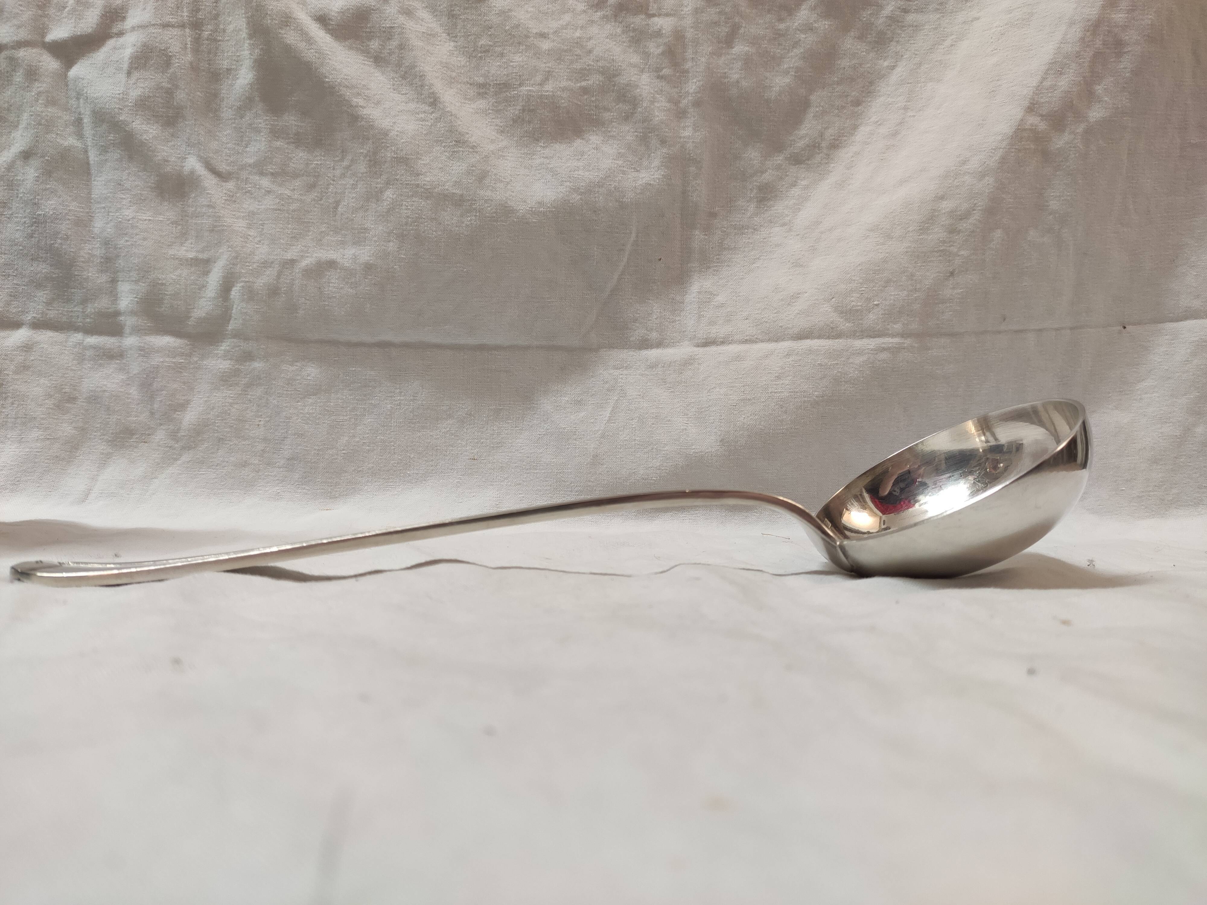 Christofle Art Deco model Chevron ladle