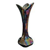 Vintage vase in iridescent ceramic 70s
