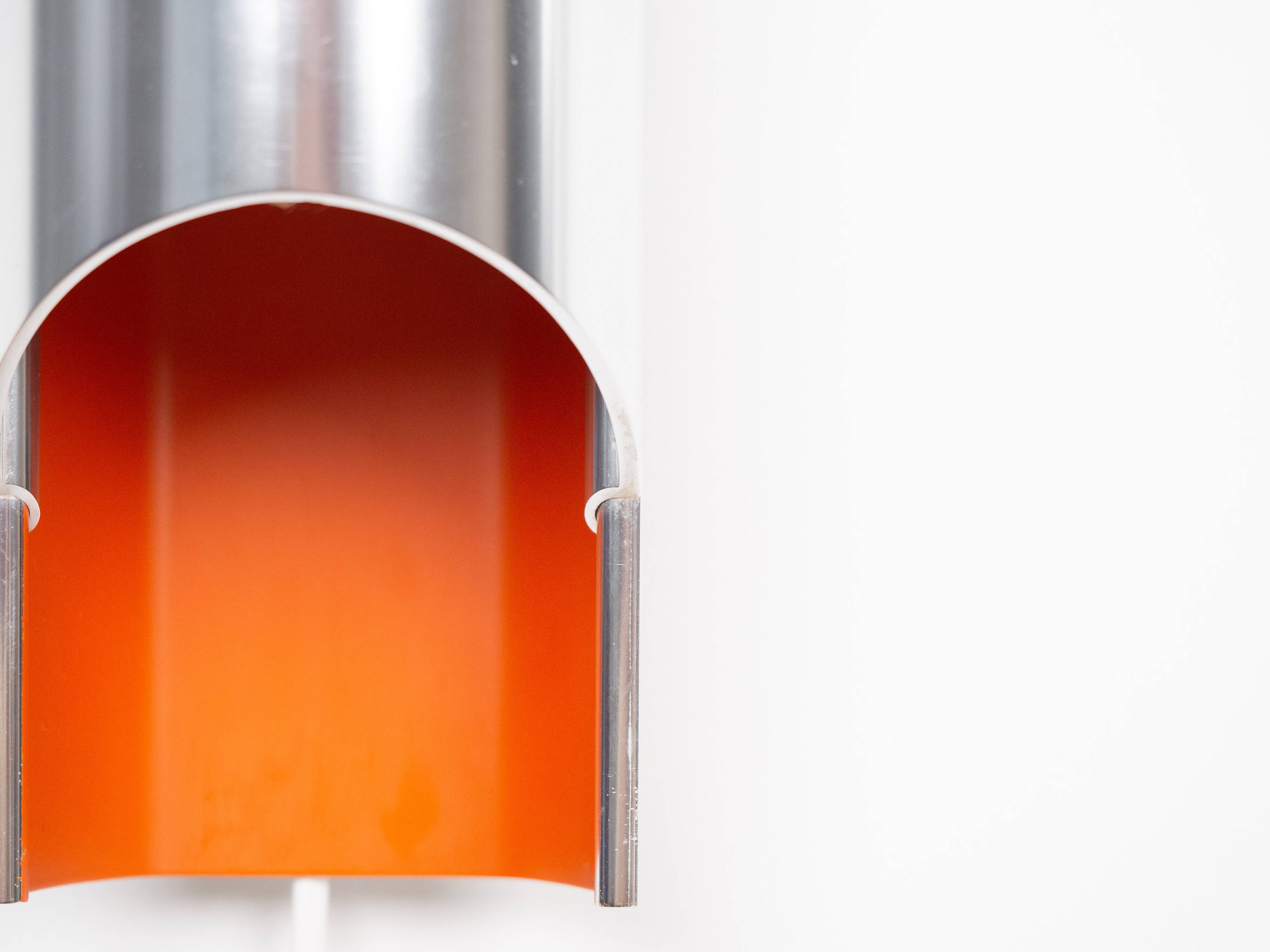 Pair of Danish vintage wall lamps Pandean by Bent Karlby, Lyfa, 1960s