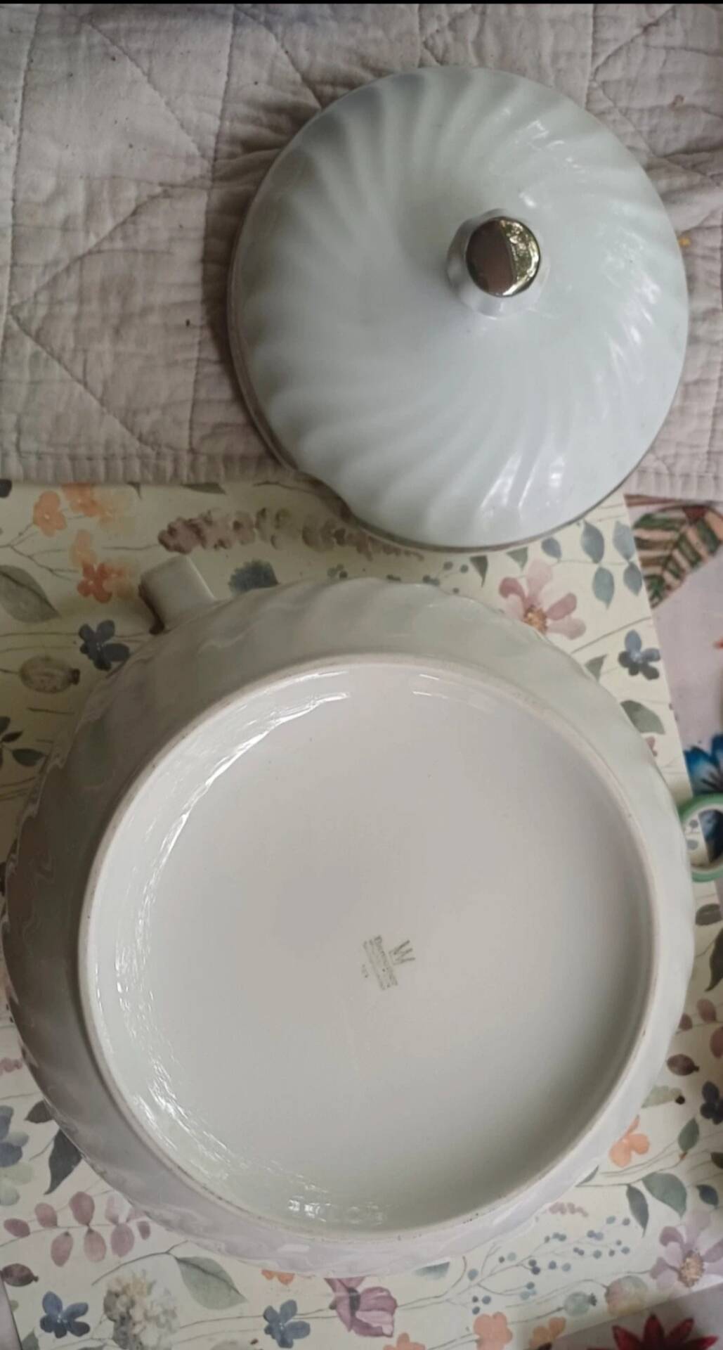 Bavarian porcelain soup tureen - Bareuther Waldsassen