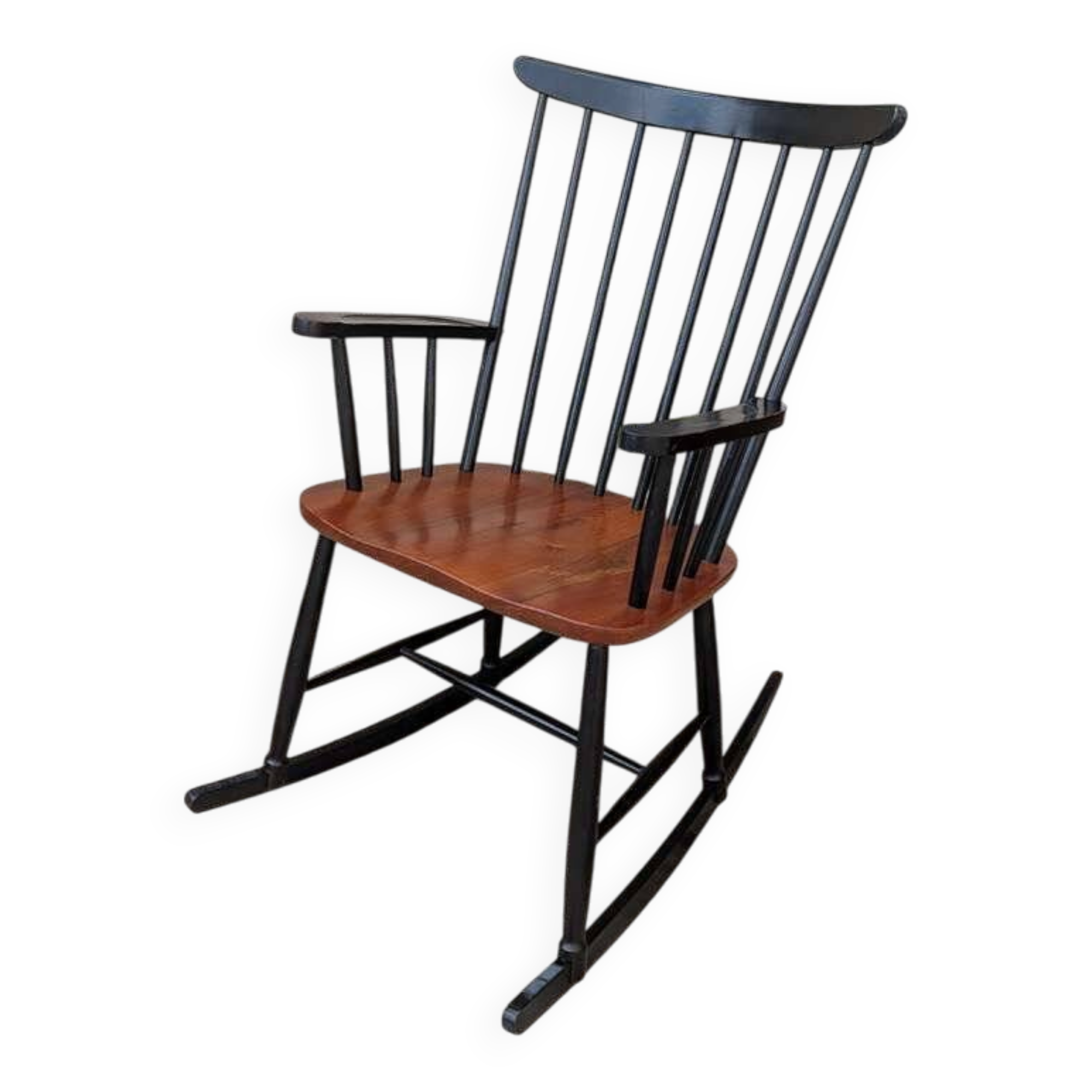 Vintage Scandinavian rocking chair