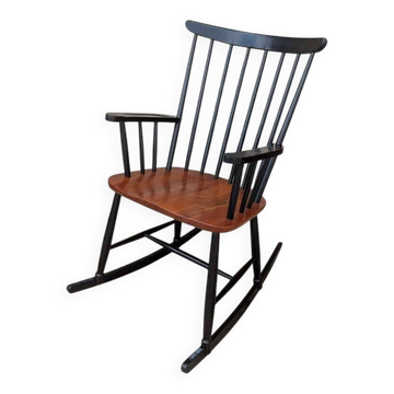 Rocking-chair scandinave vintage