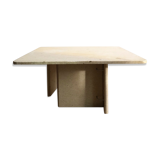 Travertine coffee table from the 1970s