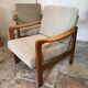 Walter Knoll Vintage Scandinavian Armchair Pair