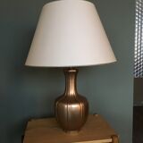 Vintage Metal Hollywood Regency Table Lamp, 1970s