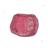 Pouf berbère bohemian fait main 60 X 60 X 25 CM