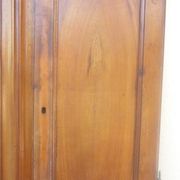 Pair of antique cherry wood cabinet doors from the 19th century in their original part