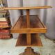 Serving table with mechanism