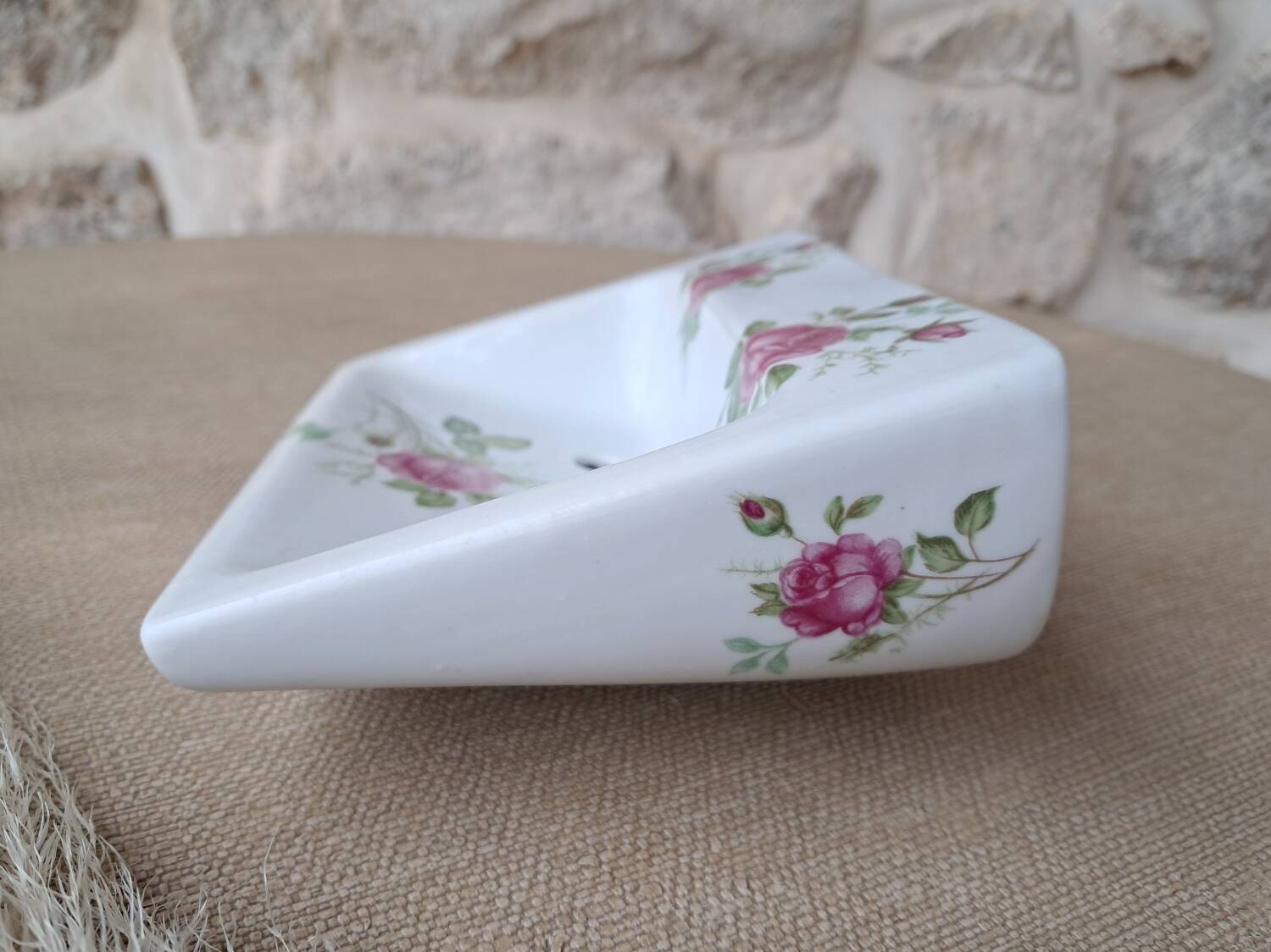 Antique ceramic soap dish