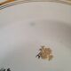 Vintage mismatched yellow and gold soup plates