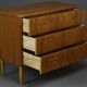 Commode scandinave en teck, années 1960