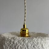 Vintage recycled market paper pendant light