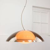 Space Age Brown Ufo Lamp from Guzzini, 1970s