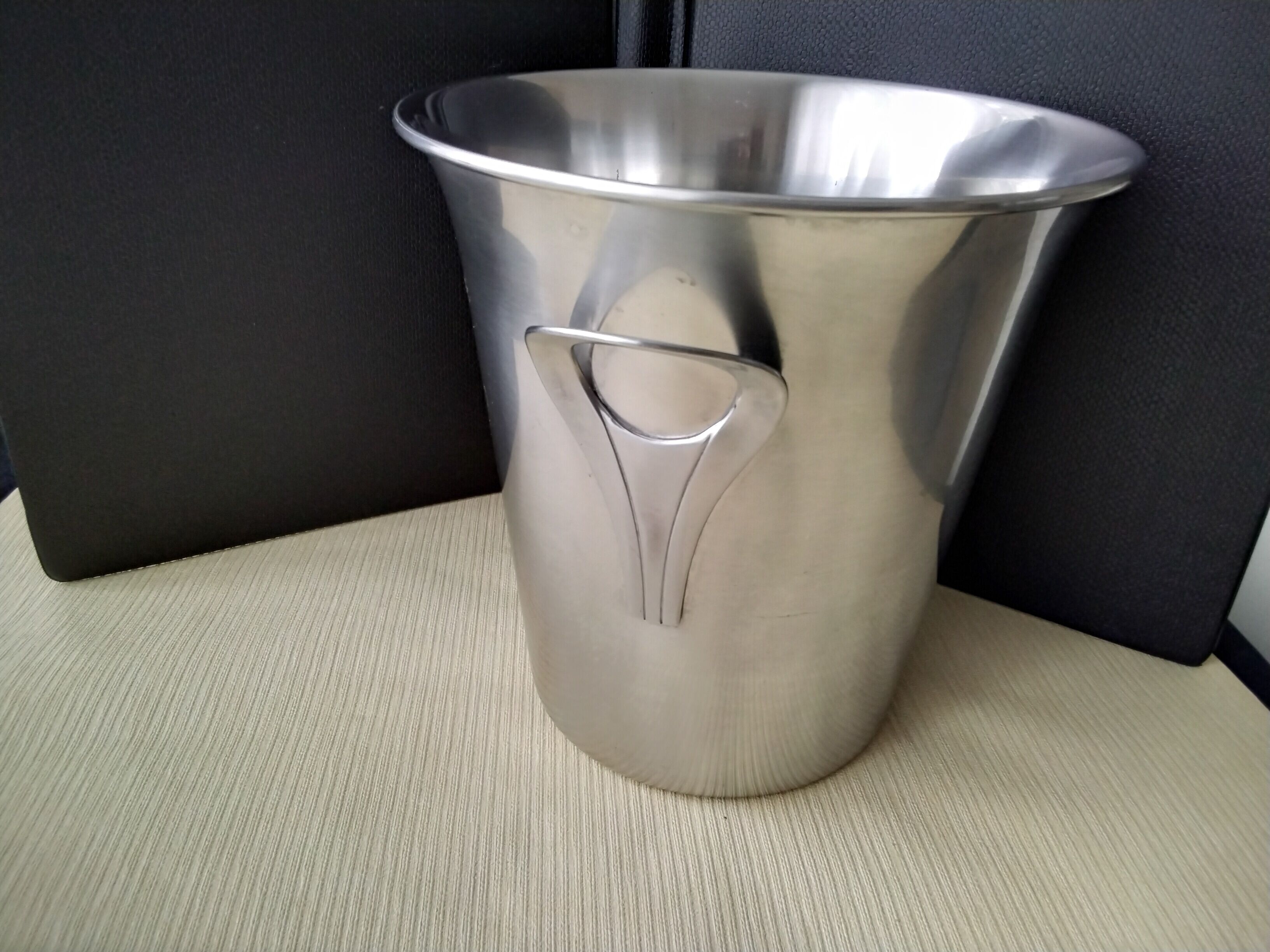 Seau à champagne acier inoxydable satiné Guy Degrenne