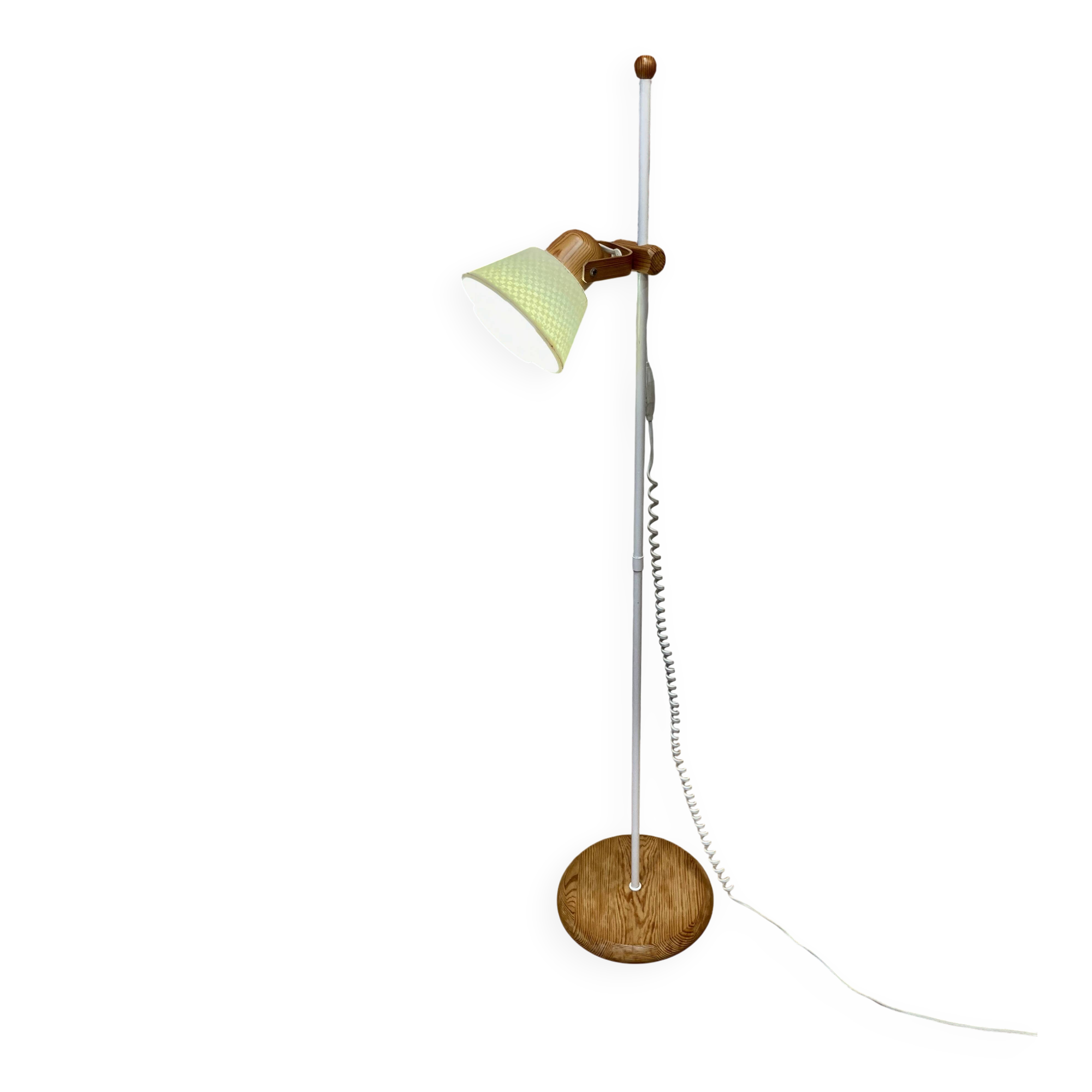 Modular Scandinavian design floor lamp.