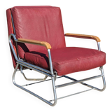Modernist armchair F. CARUELLE