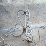 Wrought iron floor lamp