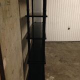 Napoleon III style blackened wooden shelf