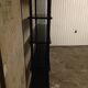 Napoleon III style blackened wooden shelf