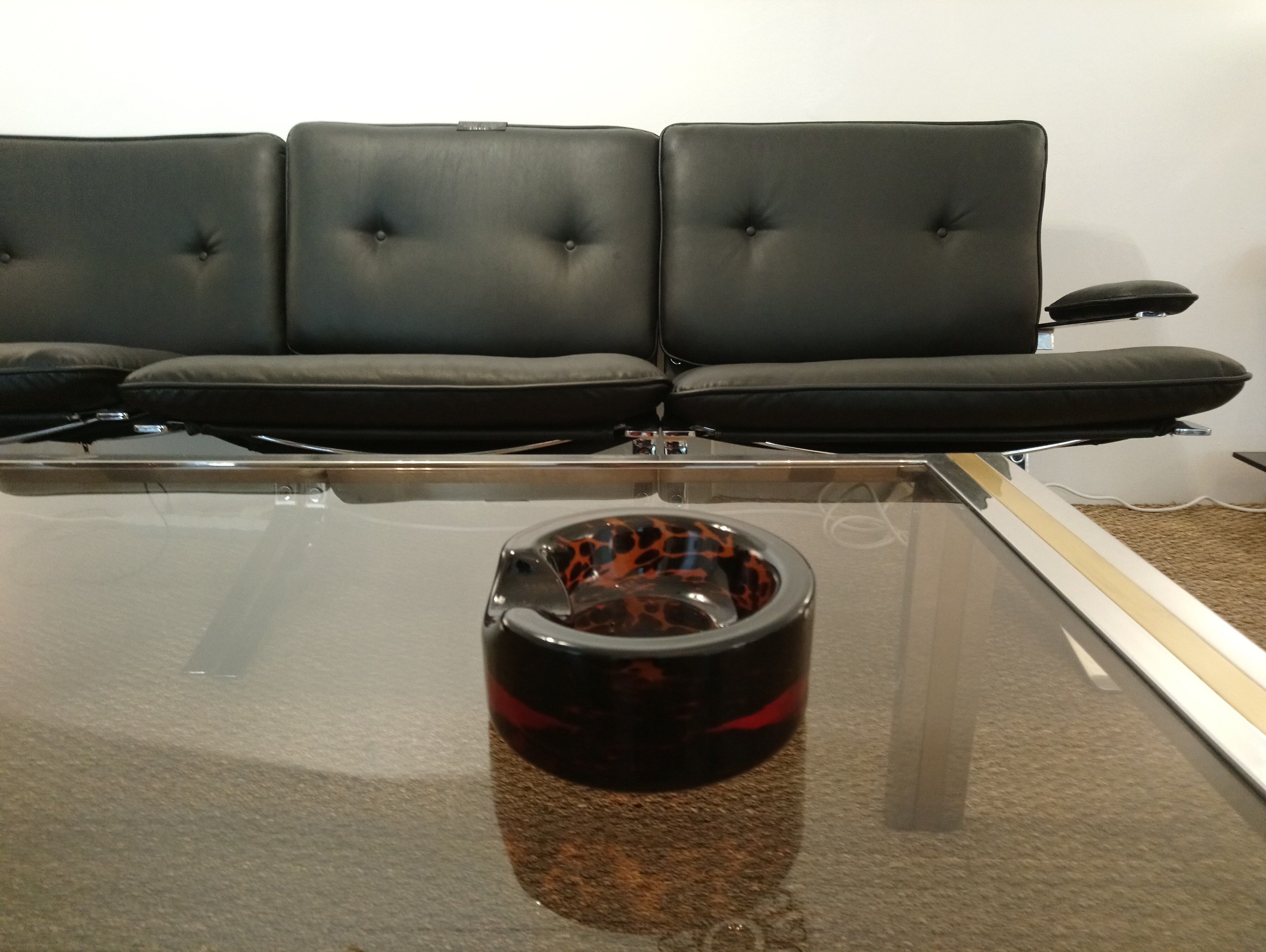 Ashtray cigar 1970s in Murano glass