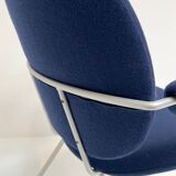 Dark bleu Kembo armchair by W.H. Gispen for Kembo, after 2000